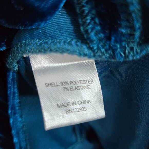 Privacy Please Crop Top Long Sleeve Velour Size Small Summer Cropped - Picture 8 of 8